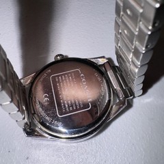 Coach Preston Tea Rose watch, model 14503775 No Box Untested