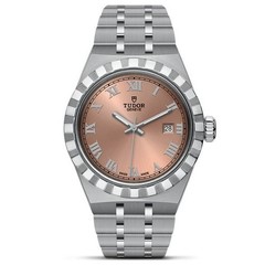 Tudor Royal Salmon Dial 28mm Stainless Steel Ladies Watch M28300-0008