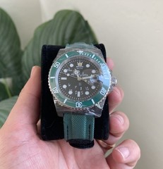 NEW Atomishine Funny Relax “Hulk” Green Mens Automatic Diver Style Watch Sport
