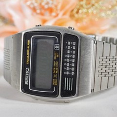 Rare Seiko calculator alarm C359 5000 untested working