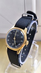 VINTAGE KIENZLE MARKANT ANTIMAGNETIC GERMAN MEN’S WRIST Watch Black Dial