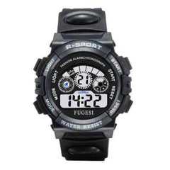 children’s electronic watches color luminous dial life waterproof boys girl gift