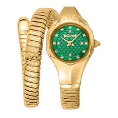 Just Cavalli JC1L270M0035 Women’s Gold Bracelet Green Dial Quartz Watch