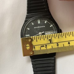 Vintage Micronta Radio Shack Watch Quartz Watch *Water Proof 150ft * Runs Good