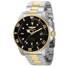 Invicta Pro Diver Black Dial Two Tone NH35A Men’s Automatic 44mm Watch-39673