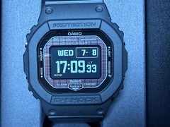 Excellent condition G SHOCK GW BX5600 1A1JF with protective film