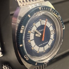 ‼️Vintage Timex Marlin Calendar 🛟Skin Diver 🤿Watch [1977]