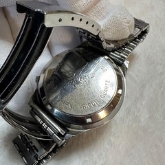 Ricoh Riquartz Vintage Quartz Watch Tiger Eye Green 1970s Men’s Analog