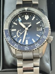 Limited Edition Seiko Prospex LX Spring Drive Sky GMT SNR049J1 G5 Titanium 45mm