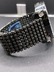 ICETIME Crown 10ct Black DIAMOND Men’s Watch***