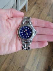 TAG Heuer WG111A.BA0423 Mens SEL Series Professional Quartz Watch Blue Silver