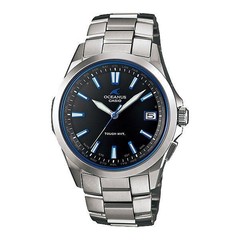 Casio Oceanus OCW-S100-1AJF Black Dial Titanium Radio Solar Men Watch Japan NEW