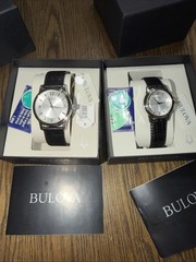Bulova New His/Hers Watches