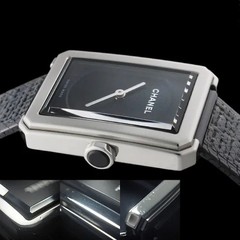 Chanel H5317 21mm Stainless Steel Black Wristwatch #SU1045