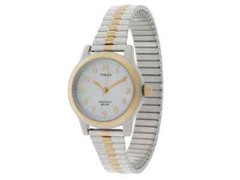 Timex T2M828 Women’s Essex Avenue Two-Tone Stainless Steel Expansion Band Watch