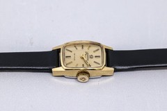 *Working! Needs Service* Vintage OMEGA De Ville Cal.485 Manual Gold 15mm Women’s