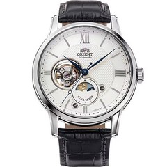 Orient Star RN-AS0003S Sun & Moon Open Heart Automatic Watch Sapphire From Japan