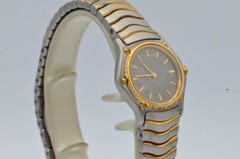 Ebel Sport Classic Ladies Watch 23mm Steel/Gold 1057901 Vintage Diamonds 5