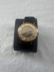 vicence Watch. Only The Bezel Is Gold 14 K
