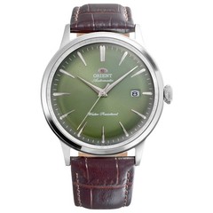 Orient Men’s Bambino Classic Green Dial Automatic 40mm Watch RA-AC0029E