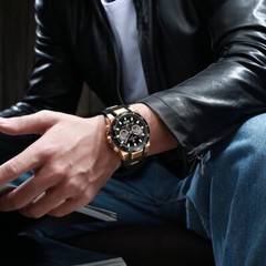 REWARD Men Sport Watches Chronograph Wristwatch Male Multifunction Quartz Watch