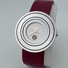 Vintage Fastrack India Quartz Watch Unisex 30m Silver Leather Analog New Battery