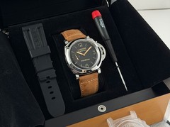 Officine Panerai Luminor 47mm Marina 1950 3 Days Steel Black Dial PAM422 – 2016