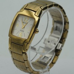 Seiko Belfina Vivace Quartz Ladies Watch 24mm Stainless Steel Gold 7320-5170