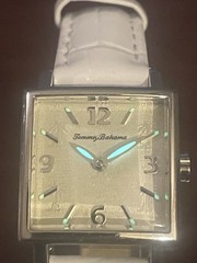 Tommy Bahama Women’s Tank Resort Style Watch Palm Tree Dial TB2010 – Summer
