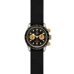 Tudor Black Bay Chrono S&G Yellow Gold Two-Tone Black Dial Watch M79363N-0003