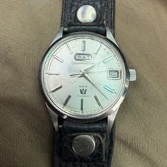 1960s VTG CITIZEN Men’s Automatic 21 Jewels Watch Stainless Steel, Day/Date