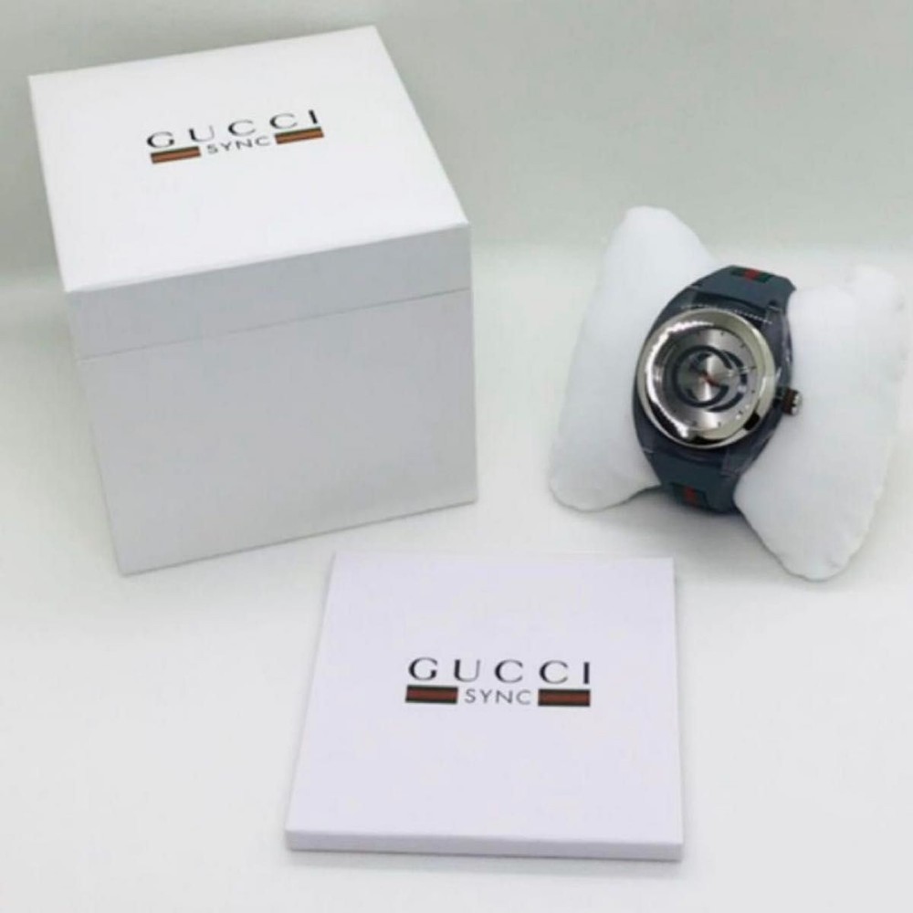 GUCCI Gucci Watch YA137109 Gray No.36