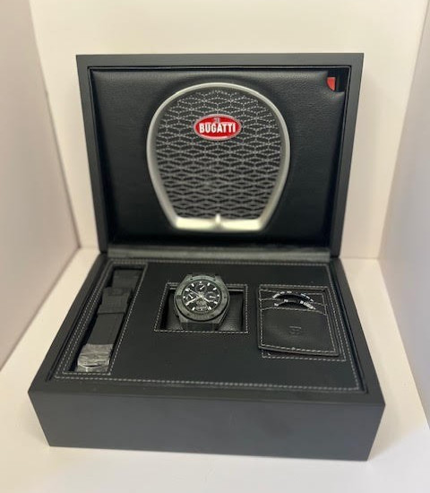 The First Bugatti Smartwatch – Ceramique Edition One