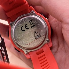 SANDA Digital Sports Watch Red Water Resistant Pedometer Calorie 2145 New