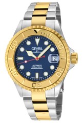 Gevril Wall Street Stainless Steel 39mm Swiss Automatic Wristwatch 4756B