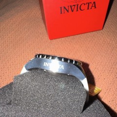 Invicta Aviator Dia De Los Muertos Skull Sport Wristwatch White Rubber Band