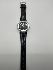 Poedagar 613 Men’s Analog Quartz Luminous Watch With Date Genuine Leather Black