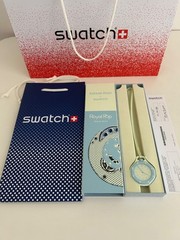 Swatch x AP Royal Pop Blaue Acht Brand New