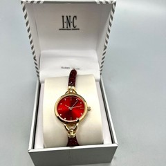 I.N.C. International Concepts Red & Gold Womens Quartz Watch