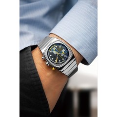 Brew Watch Co. MTRC-NVY-YLW Super Metric Royal Blue New Men’s Watch