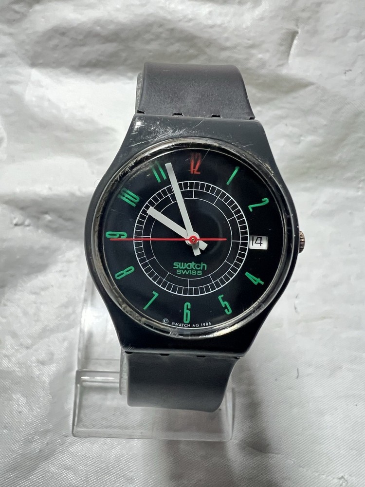 Swatch GENT (RITZ)GA400,DATE,34mm CaseWR30M, design Roulette Wheel, unisex