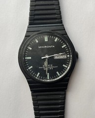 Vintage Micronta Radio Shack Watch Quartz Watch *Water Proof 150ft * Runs Good