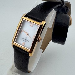 Kate Spade Quartz Watch NY Minute Women Rose Gold Tone Long Strap New Battery