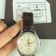 Baume & Mercier Clifton Big Date Power Reserve M0A10205 – Full Set Box & Papers