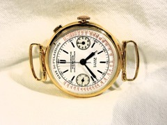 Monopusher Chronographe MORROW HAUX D FONDS Landeron Hahn BASE 30 PULSATIONS WW2