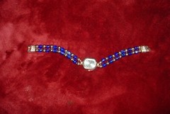 Women’s Petite/Teen Faceted Bead Watch/NATIVE AMERICAN MADE IN USA