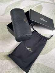 Unique Luxury 3 Watch Roll Snake Skin Design Luxury Wrist Watches Case Storage