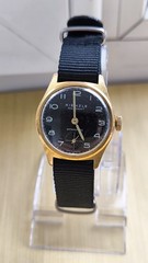 VINTAGE KIENZLE MARKANT ANTIMAGNETIC GERMAN MEN’S WRIST Watch Black Dial