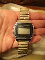 Vintage Men’s Digital Casio Alarm Chrono 593 A158W Watch