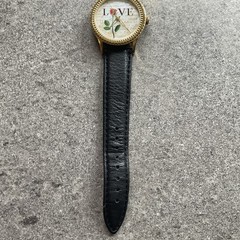 Vntg Arjang & Co. Stamp Series Womens Watch USPS “Love” Rose Stamp Dial Bin Z